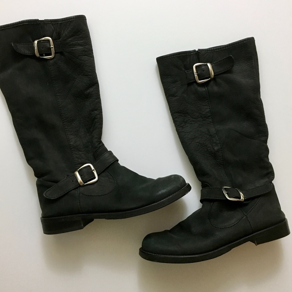 Steve Madden Ranch leather boots
